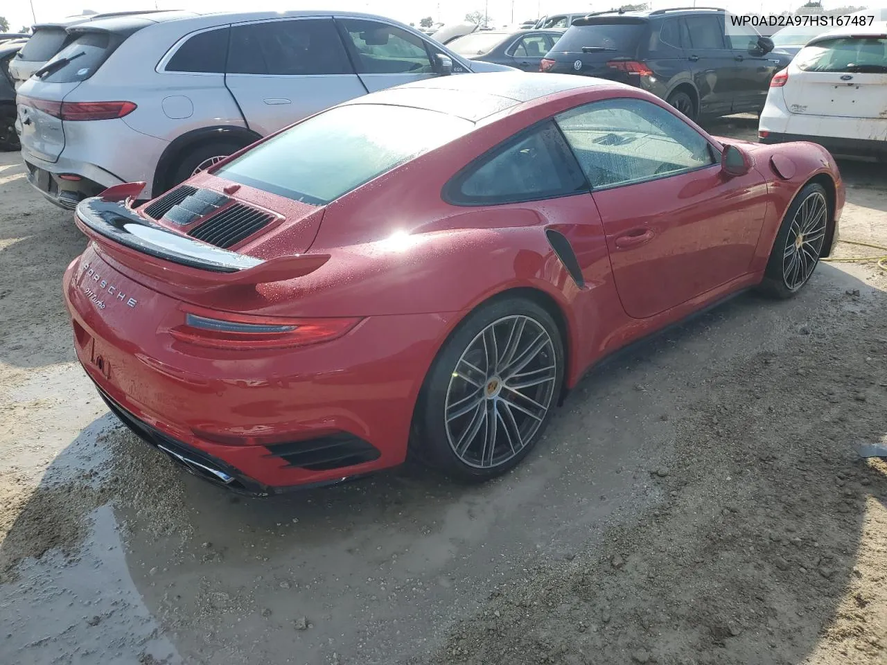 2017 Porsche 911 Turbo VIN: WP0AD2A97HS167487 Lot: 75102044