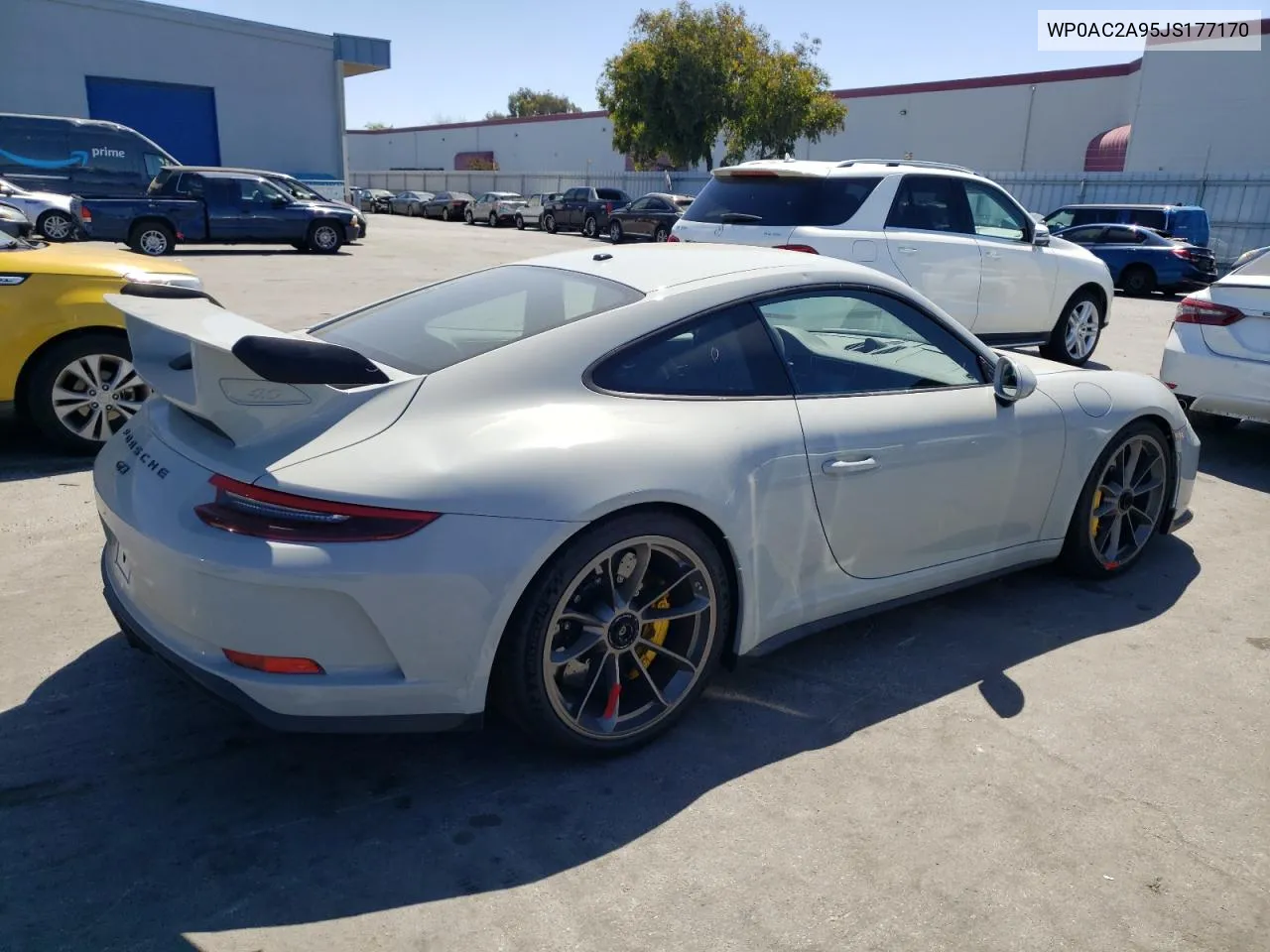 WP0AC2A95JS177170 2018 Porsche 911 Gt3