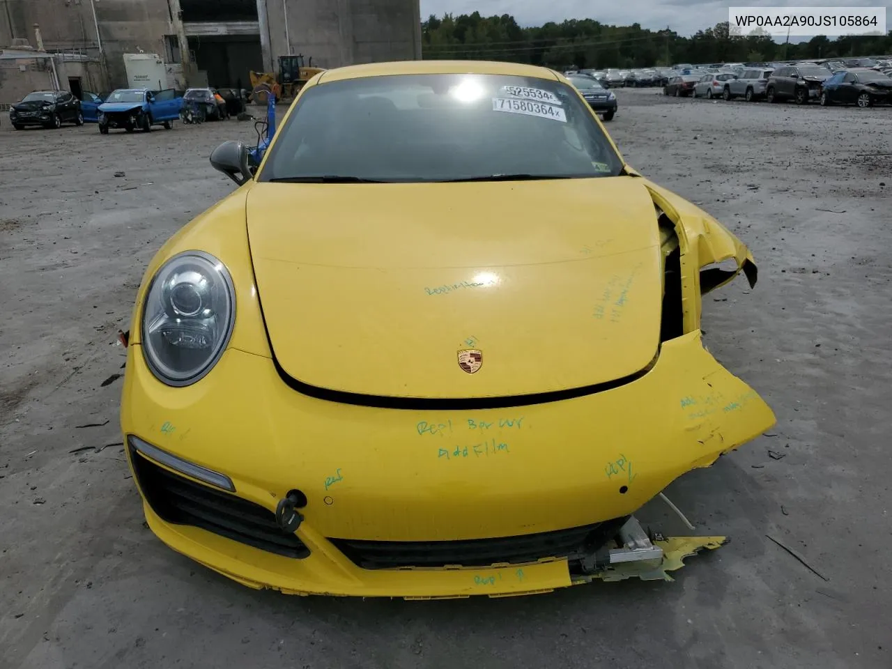 WP0AA2A90JS105864 2018 Porsche 911 Carrera