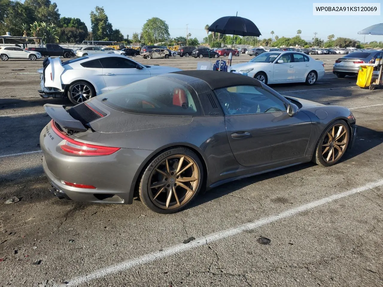 WP0BA2A91KS120069 2019 Porsche 911 Targa