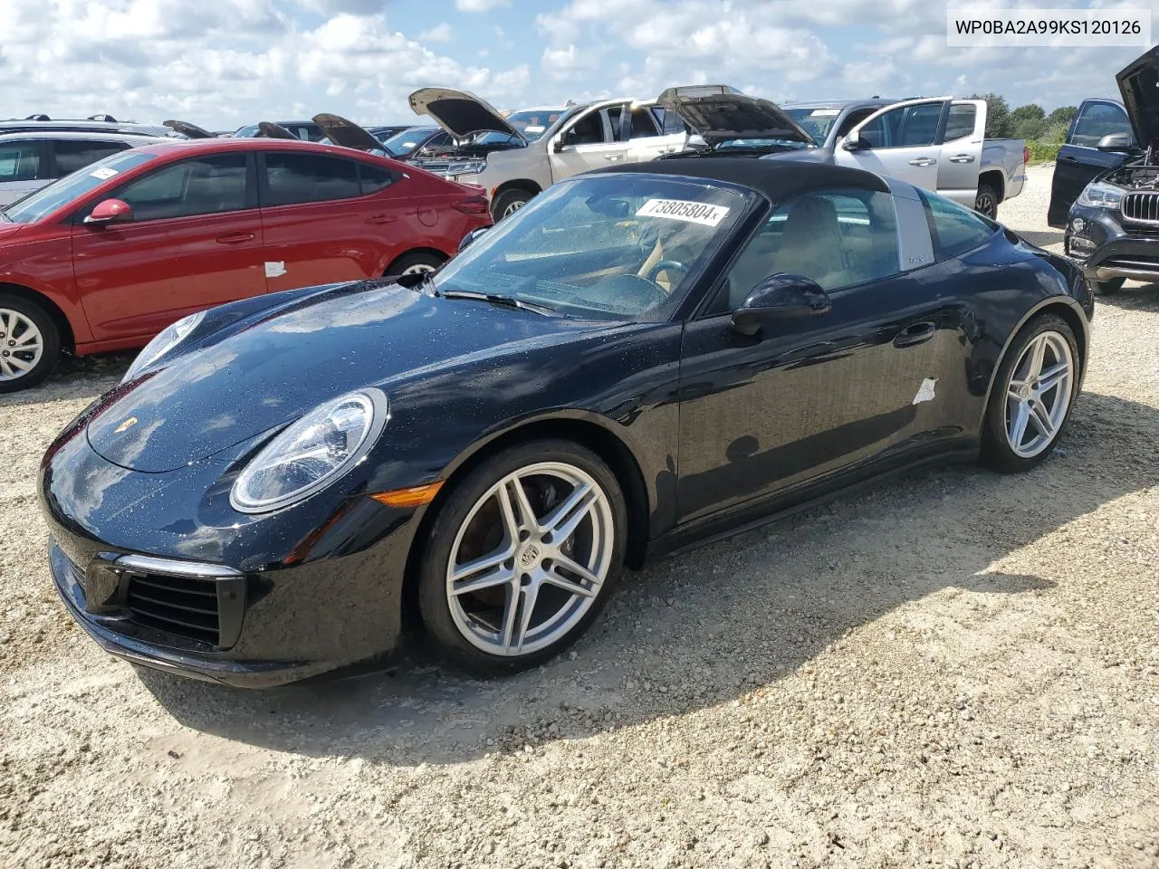 WP0BA2A99KS120126 2019 Porsche 911 Targa