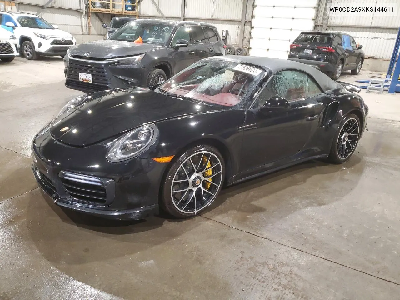 2019 Porsche 911 Turbo VIN: WP0CD2A9XKS144611 Lot: 77636924