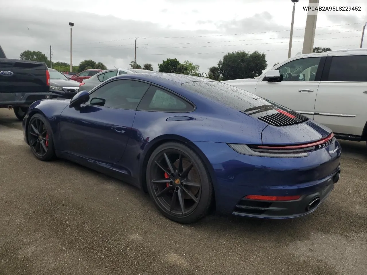 2020 Porsche 911 Carrera S VIN: WP0AB2A95LS229452 Lot: 74836544