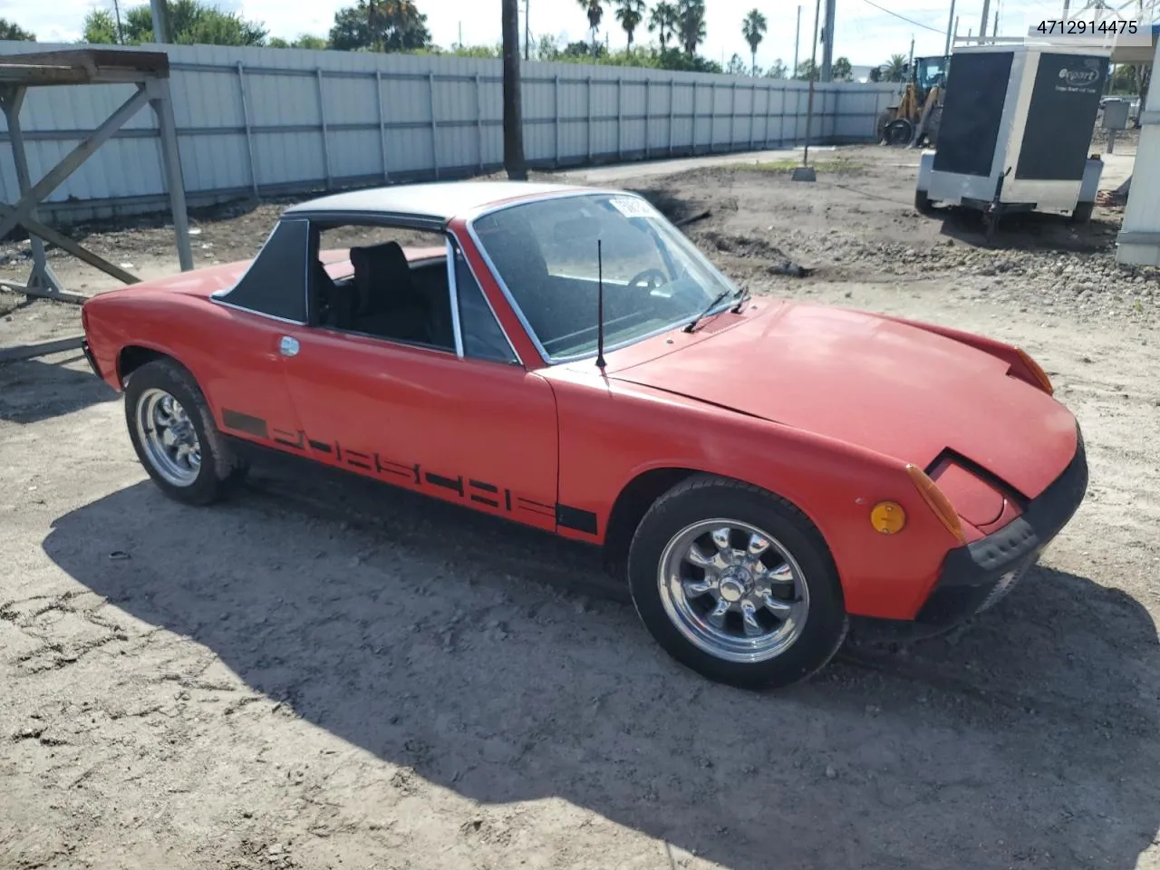 1971 Porsche 914 VIN: 4712914475 Lot: 75061524