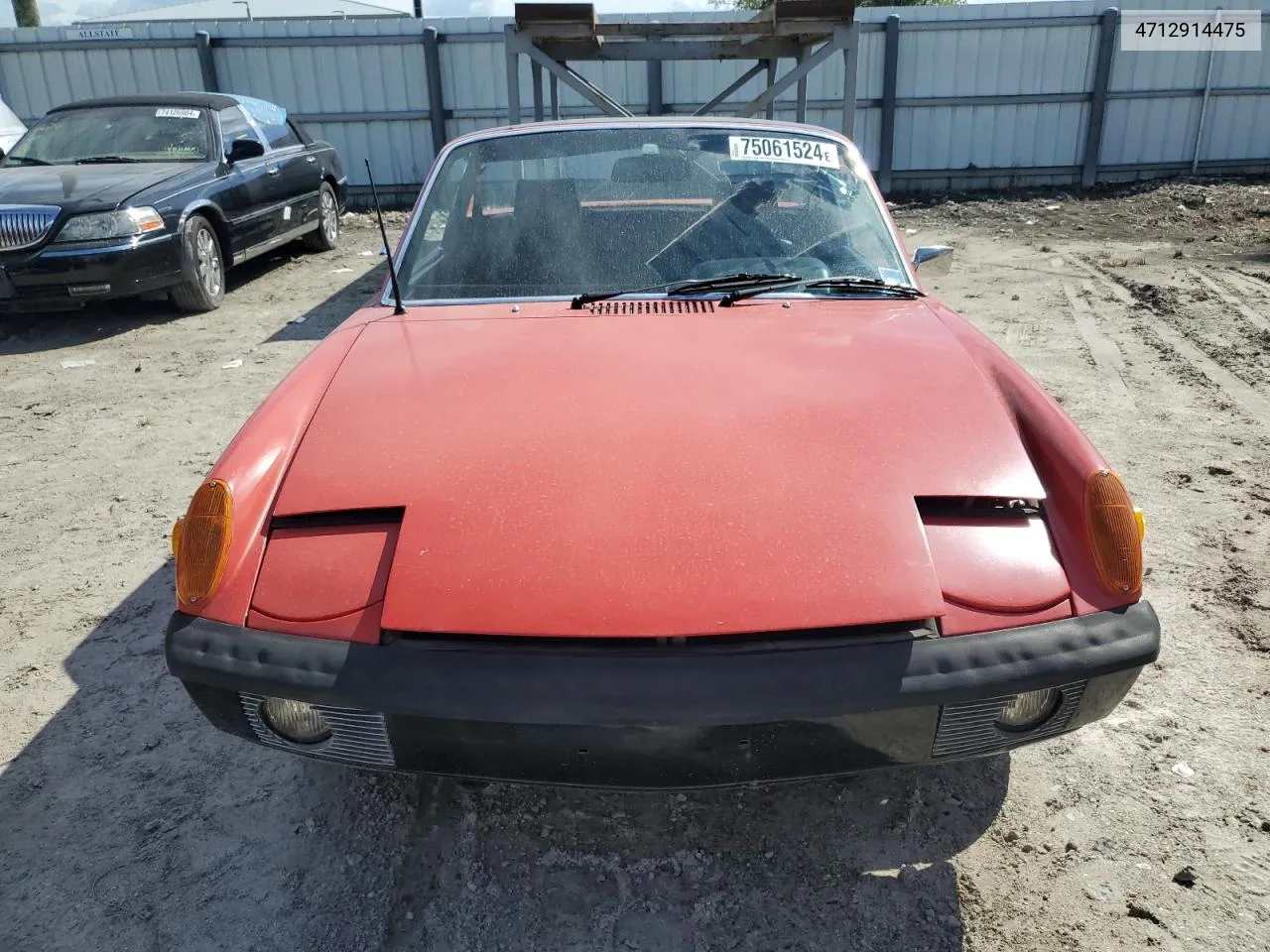 1971 Porsche 914 VIN: 4712914475 Lot: 75061524