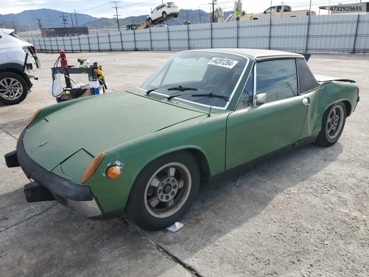 1973 Porsche 914 VIN: 4732925655 Lot: 44201284