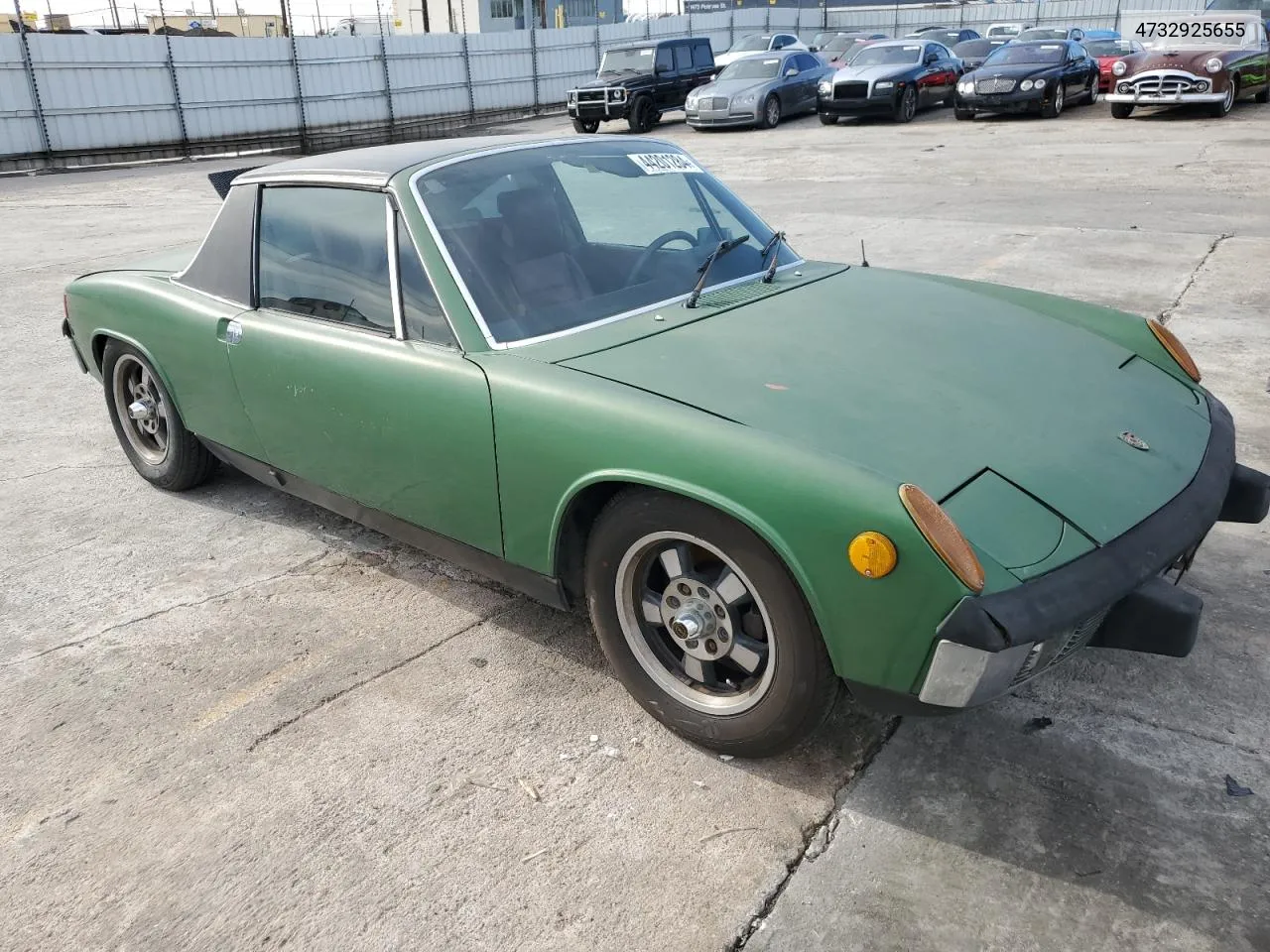 1973 Porsche 914 VIN: 4732925655 Lot: 44201284