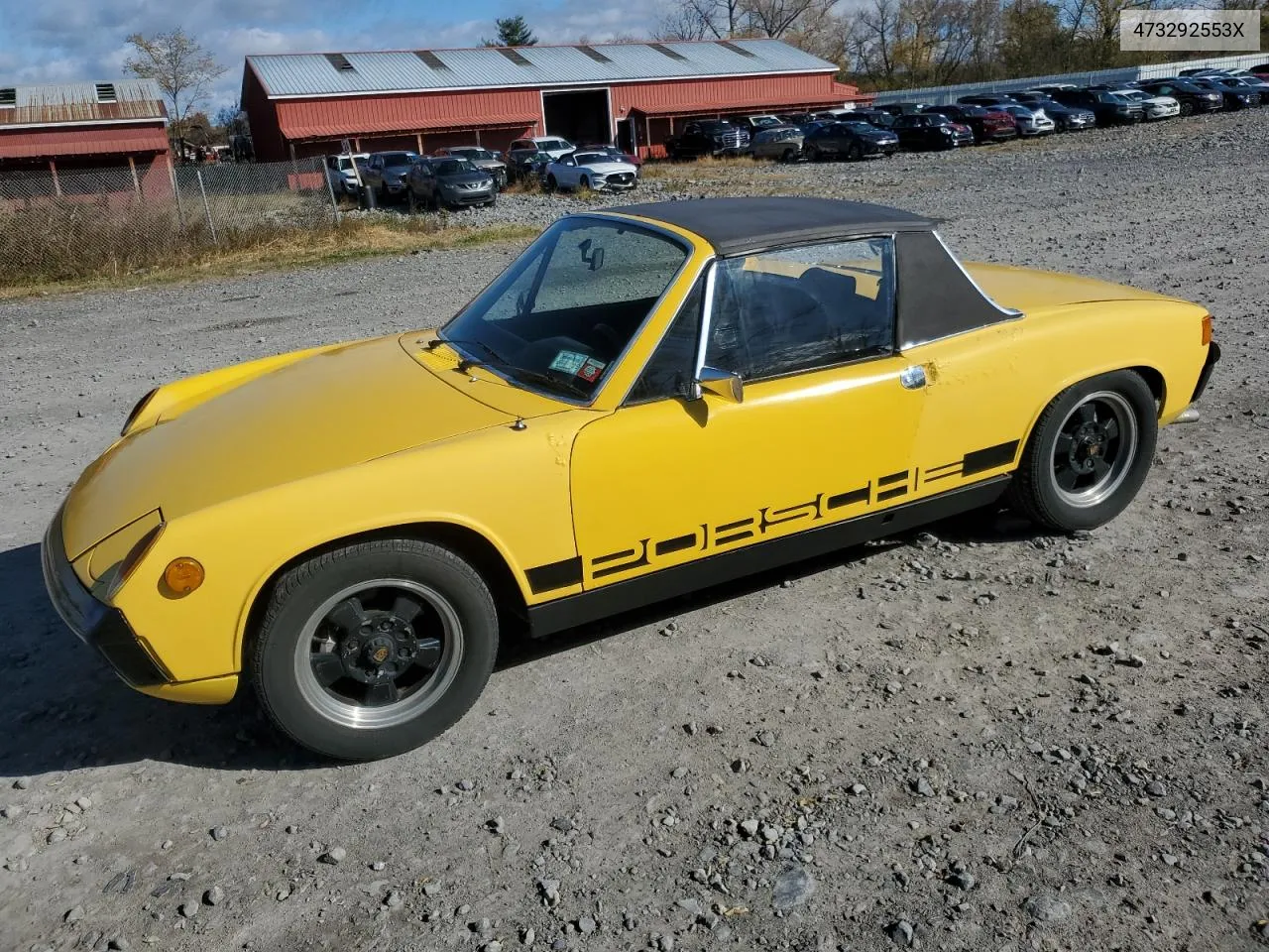 1973 Porsche 914 VIN: 473292553X Lot: 77456034