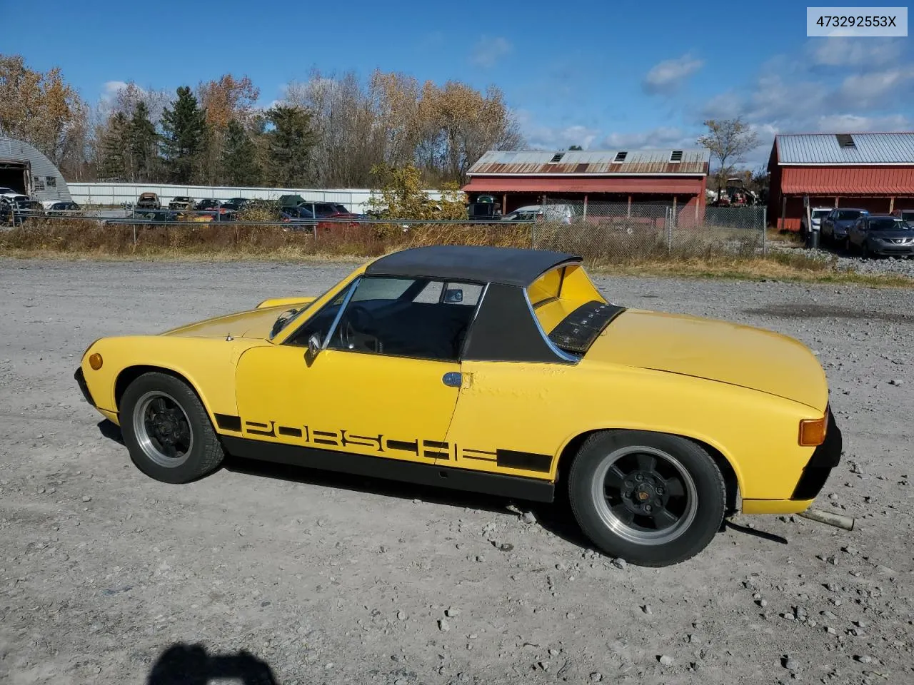 1973 Porsche 914 VIN: 473292553X Lot: 77456034