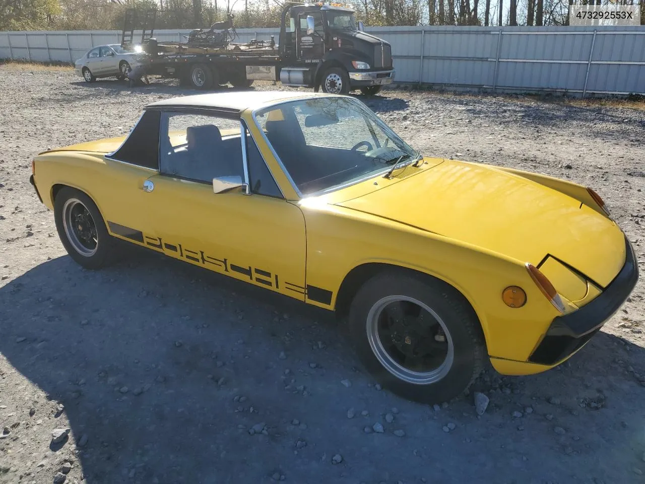 1973 Porsche 914 VIN: 473292553X Lot: 77456034