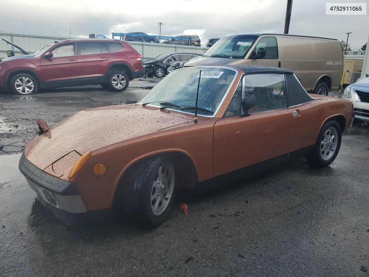 1975 Porsche 914 VIN: 4752911065 Lot: 75986094