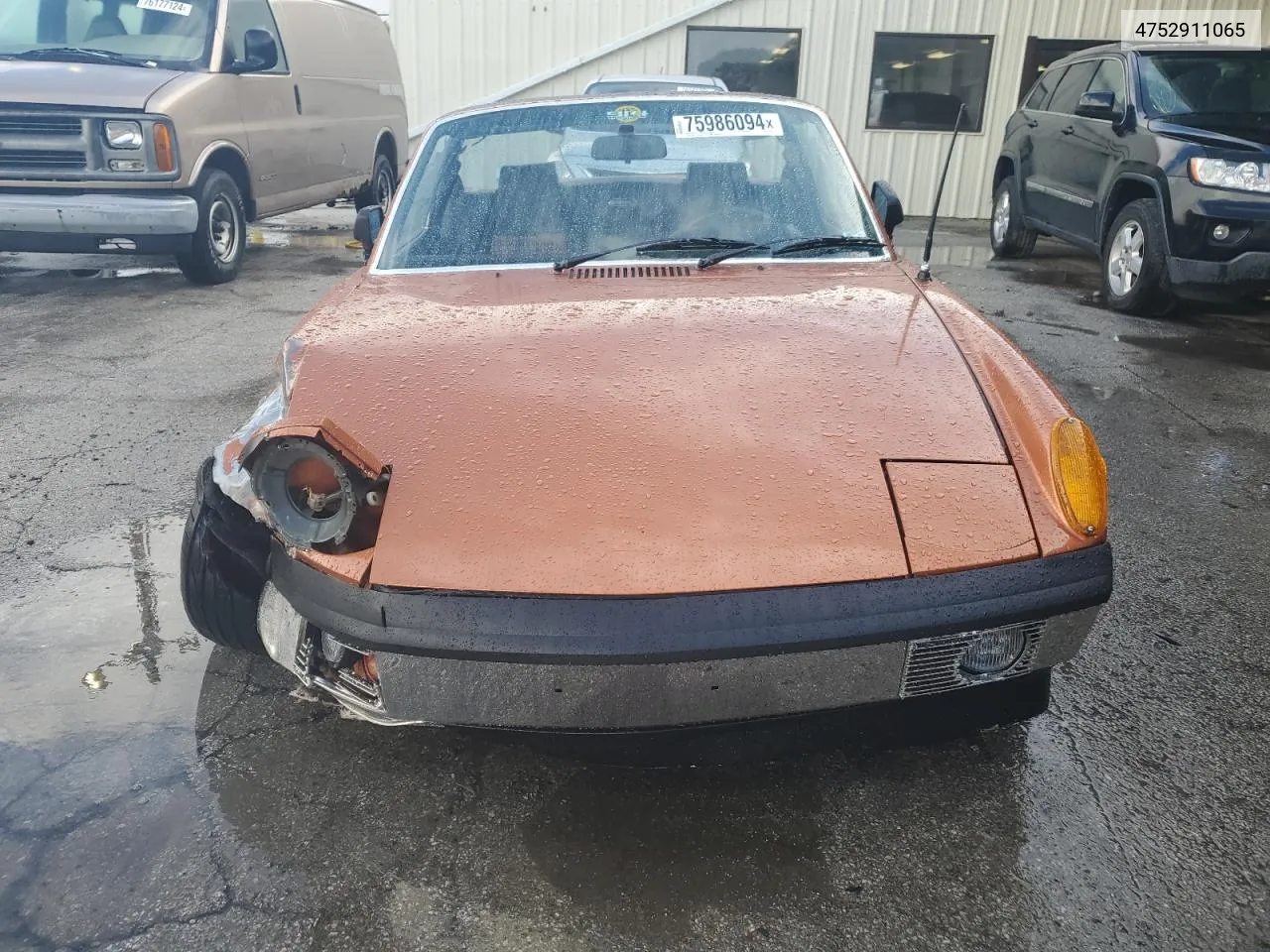 1975 Porsche 914 VIN: 4752911065 Lot: 75986094