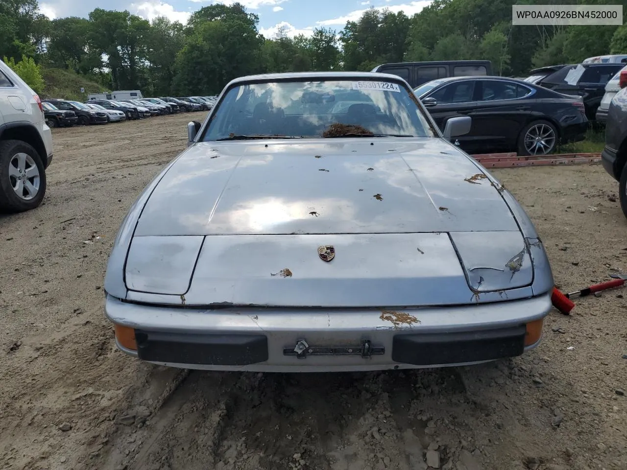 WP0AA0926BN452000 1981 Porsche 924