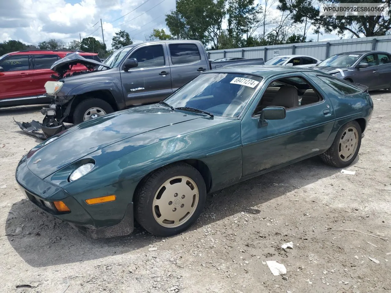 1984 Porsche 928 S VIN: WP0JB0922ES860562 Lot: 69471274