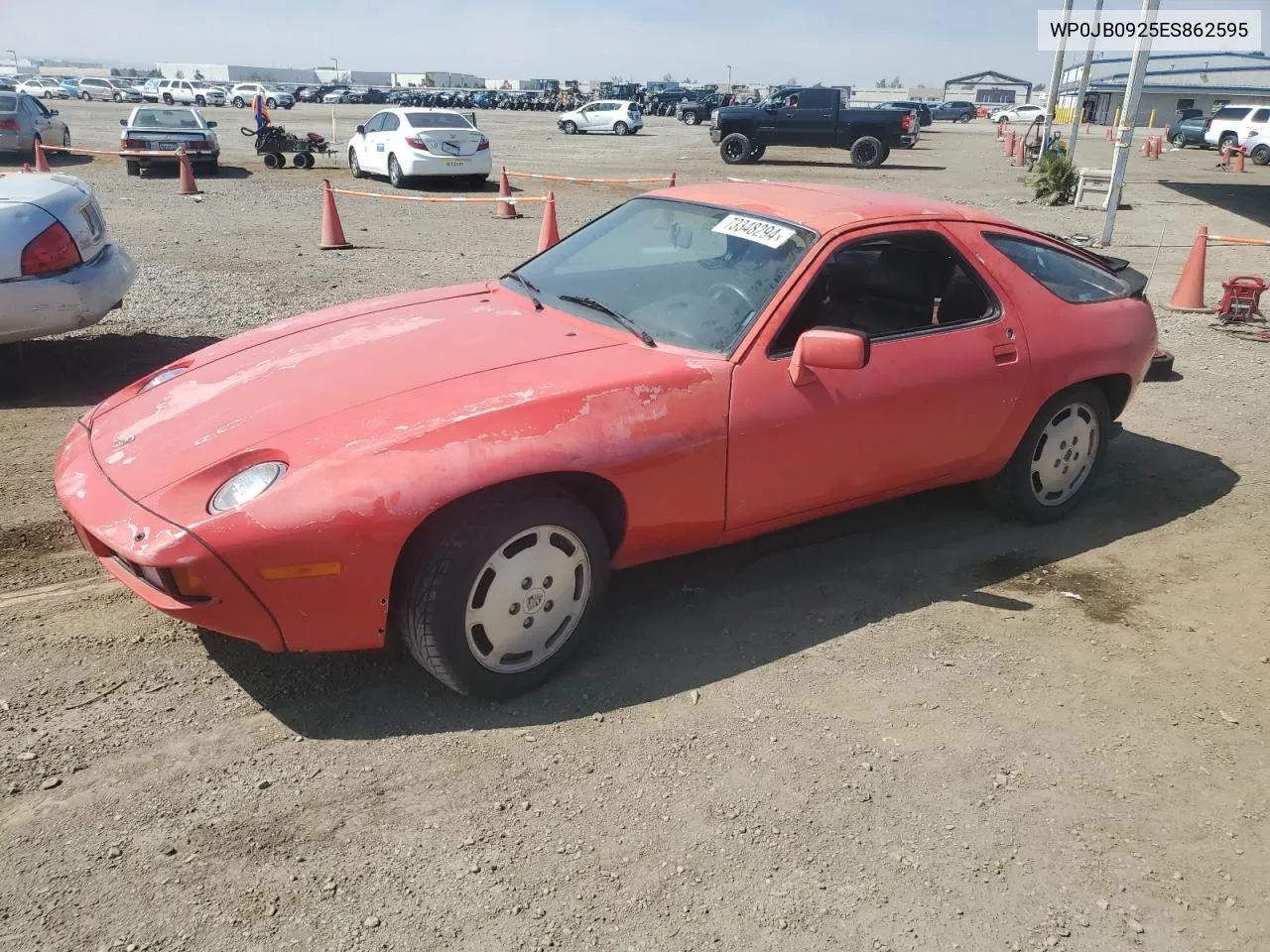 1984 Porsche 928 S VIN: WP0JB0925ES862595 Lot: 73348294