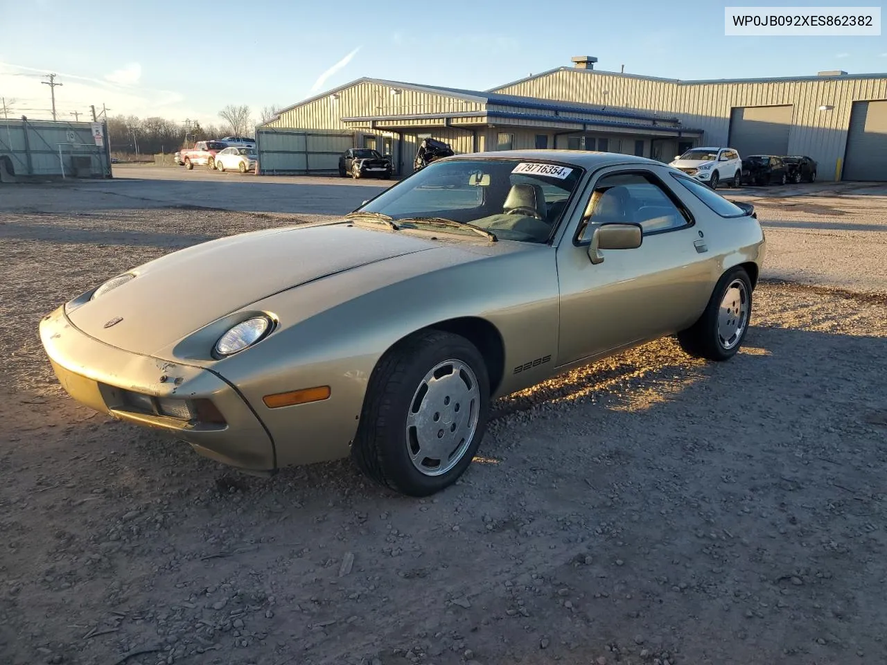 1984 Porsche 928 S VIN: WP0JB092XES862382 Lot: 79716354