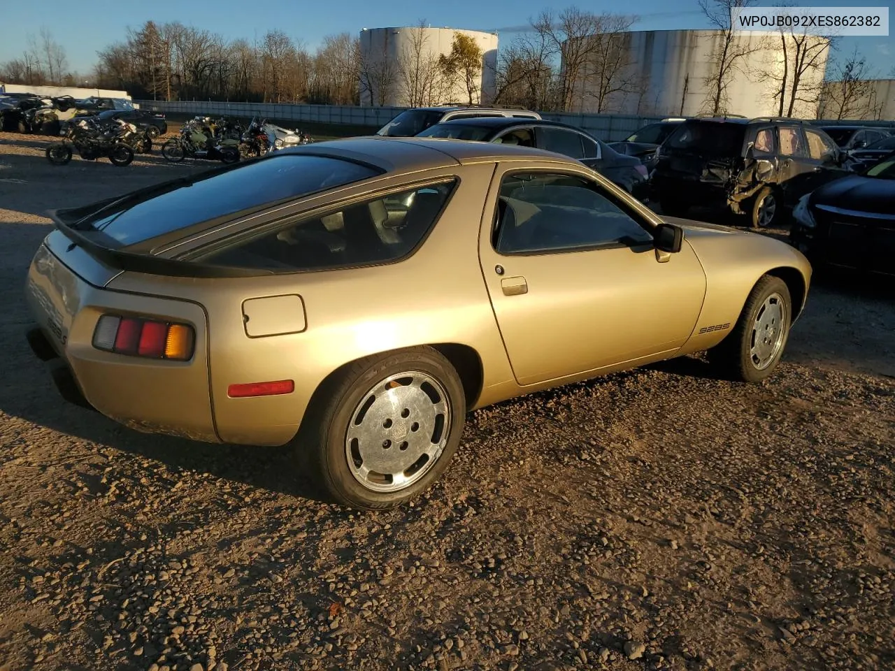 1984 Porsche 928 S VIN: WP0JB092XES862382 Lot: 79716354