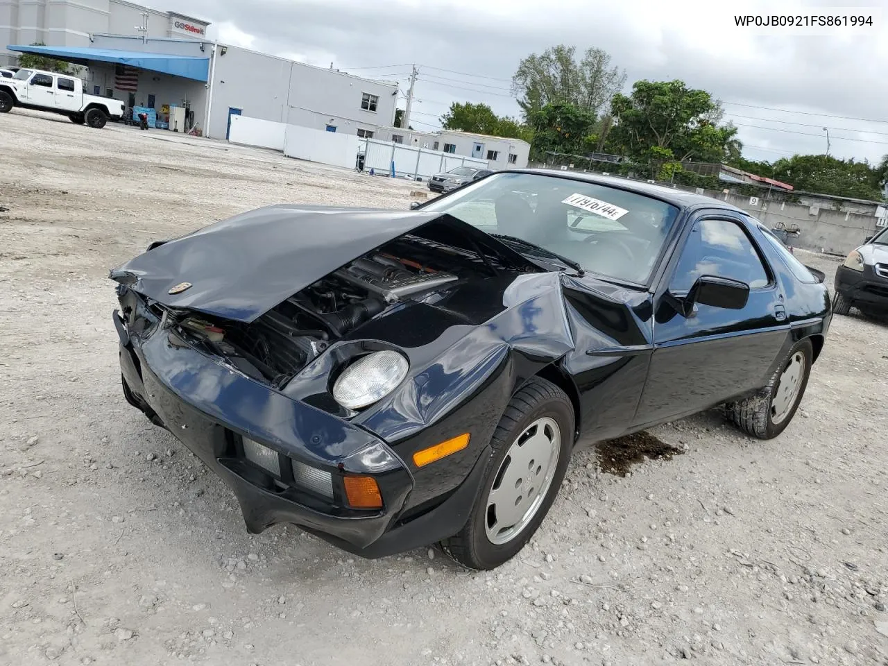 1985 Porsche 928 S VIN: WP0JB0921FS861994 Lot: 77976744