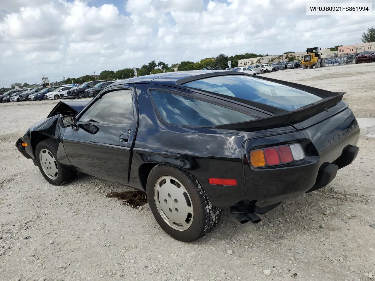 1985 Porsche 928 S VIN: WP0JB0921FS861994 Lot: 77976744