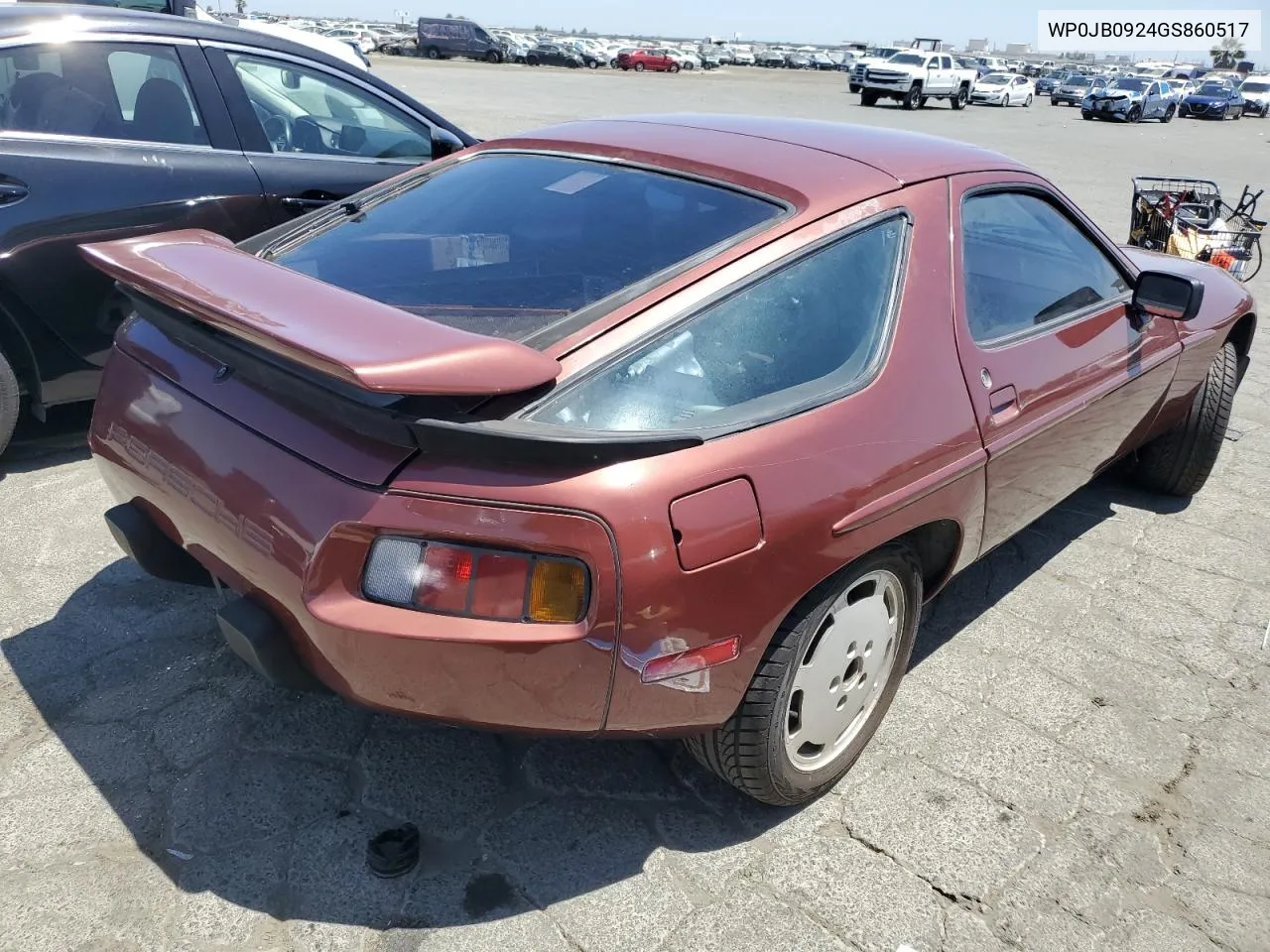 1986 Porsche 928 S VIN: WP0JB0924GS860517 Lot: 58575324