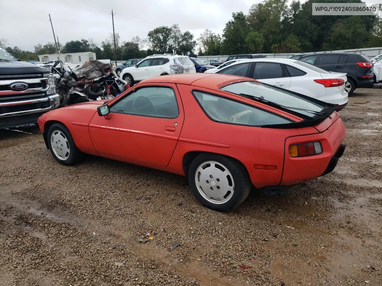 1986 Porsche 928 S VIN: WP0JB0924GS860470 Lot: 79404034