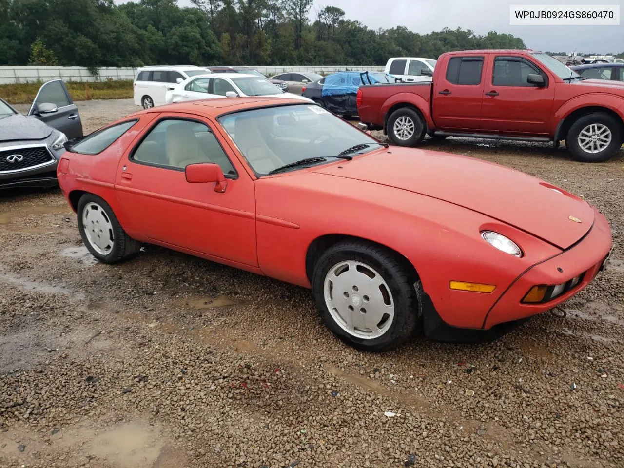 1986 Porsche 928 S VIN: WP0JB0924GS860470 Lot: 79404034