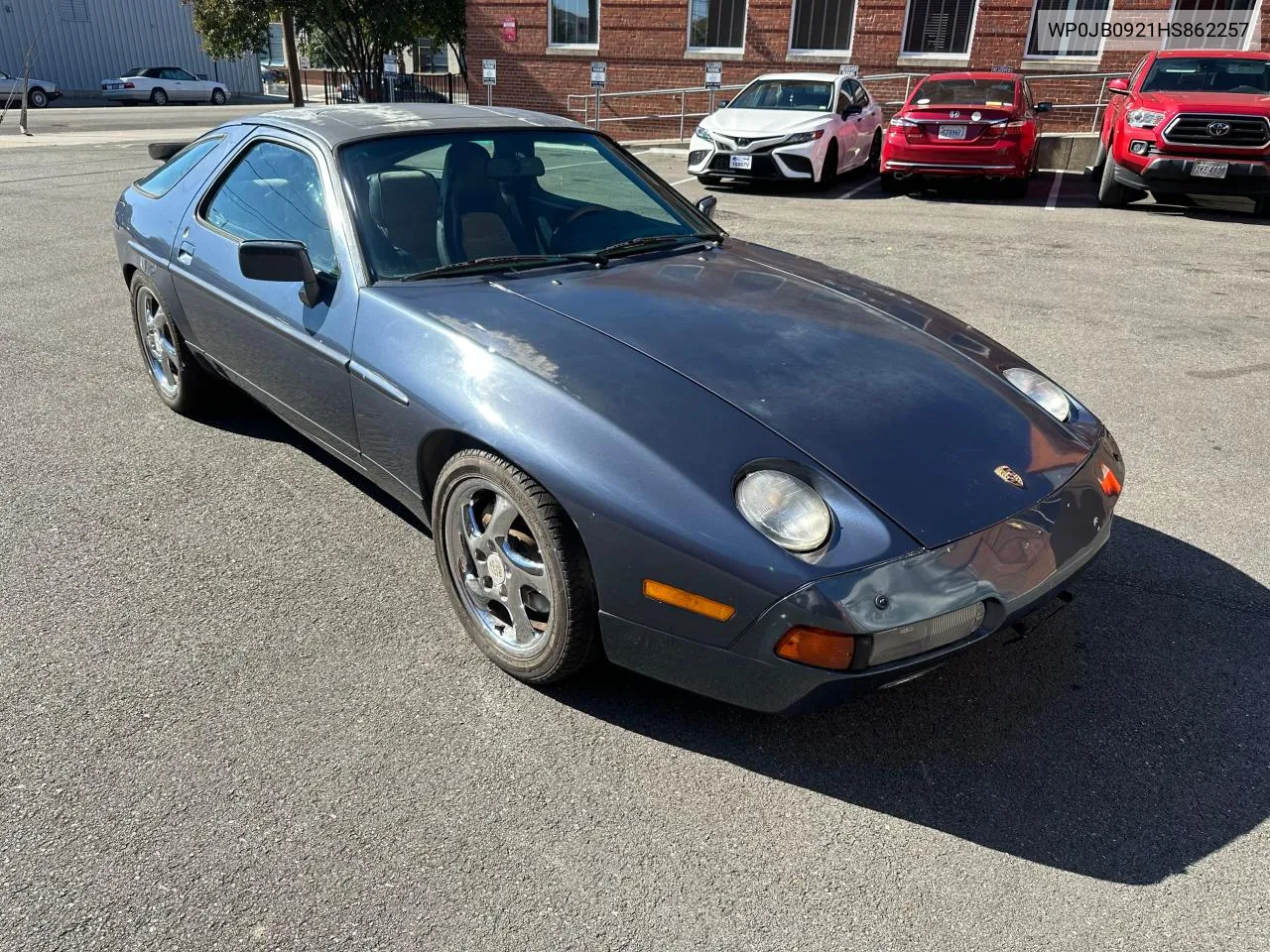 1987 Porsche 928 S VIN: WP0JB0921HS862257 Lot: 76322184