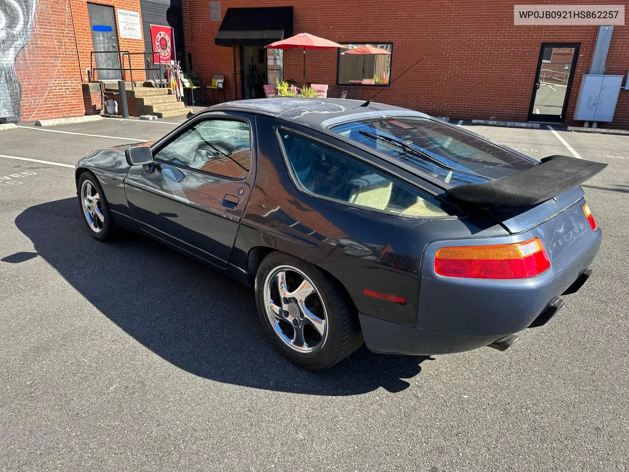 1987 Porsche 928 S VIN: WP0JB0921HS862257 Lot: 76322184