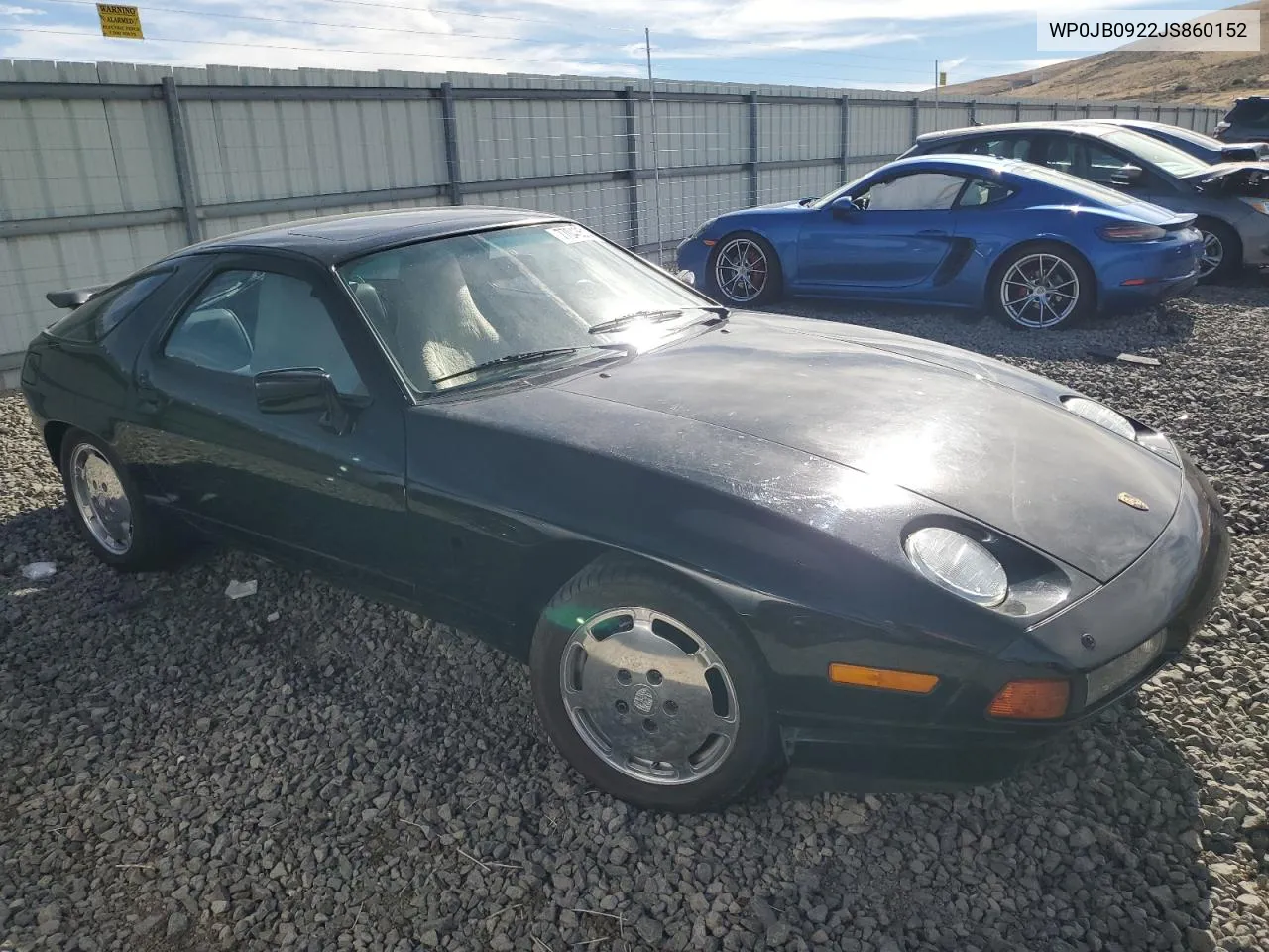 1988 Porsche 928 S-4 VIN: WP0JB0922JS860152 Lot: 77043514