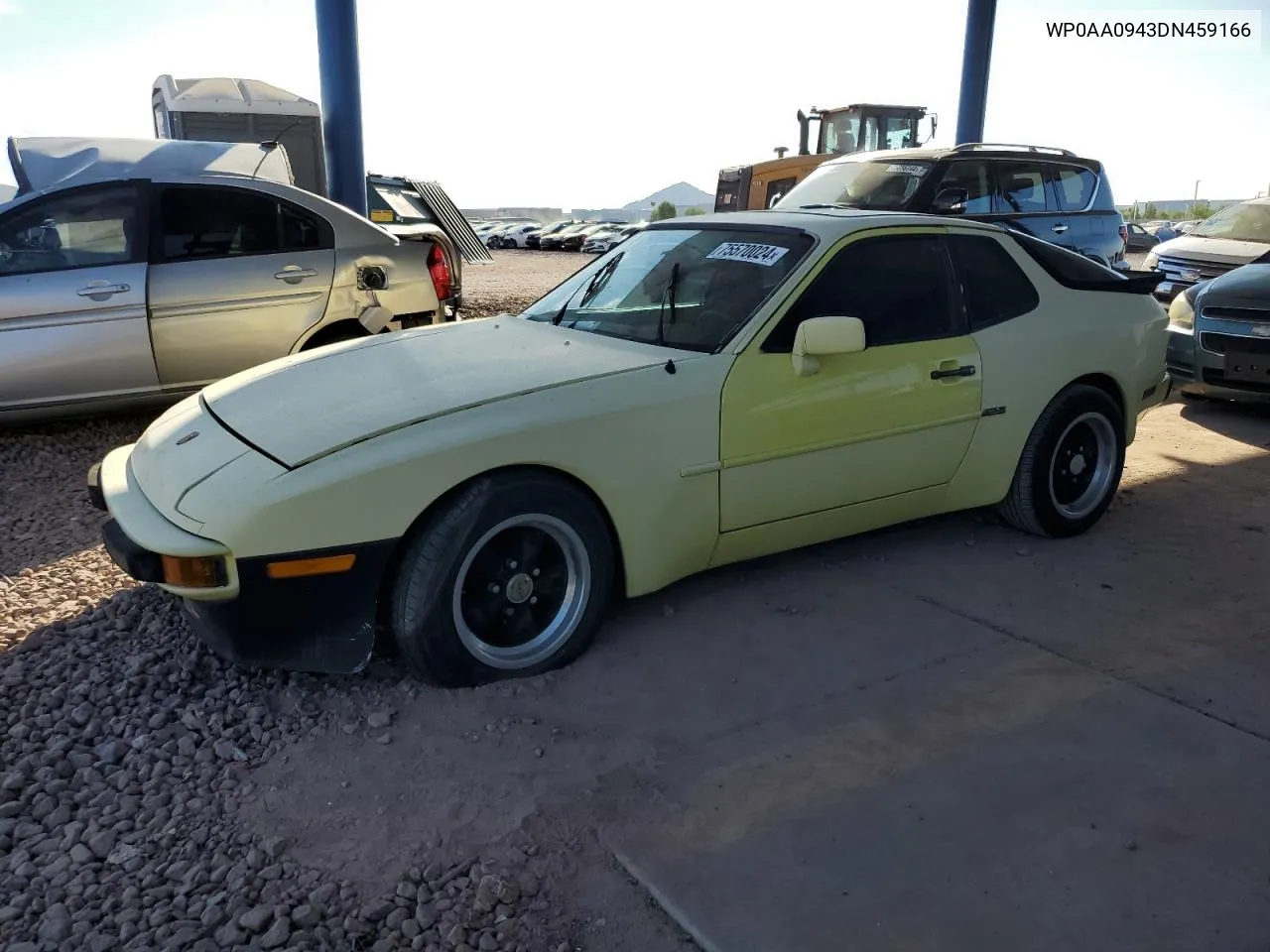 1983 Porsche 944 VIN: WP0AA0943DN459166 Lot: 75570024