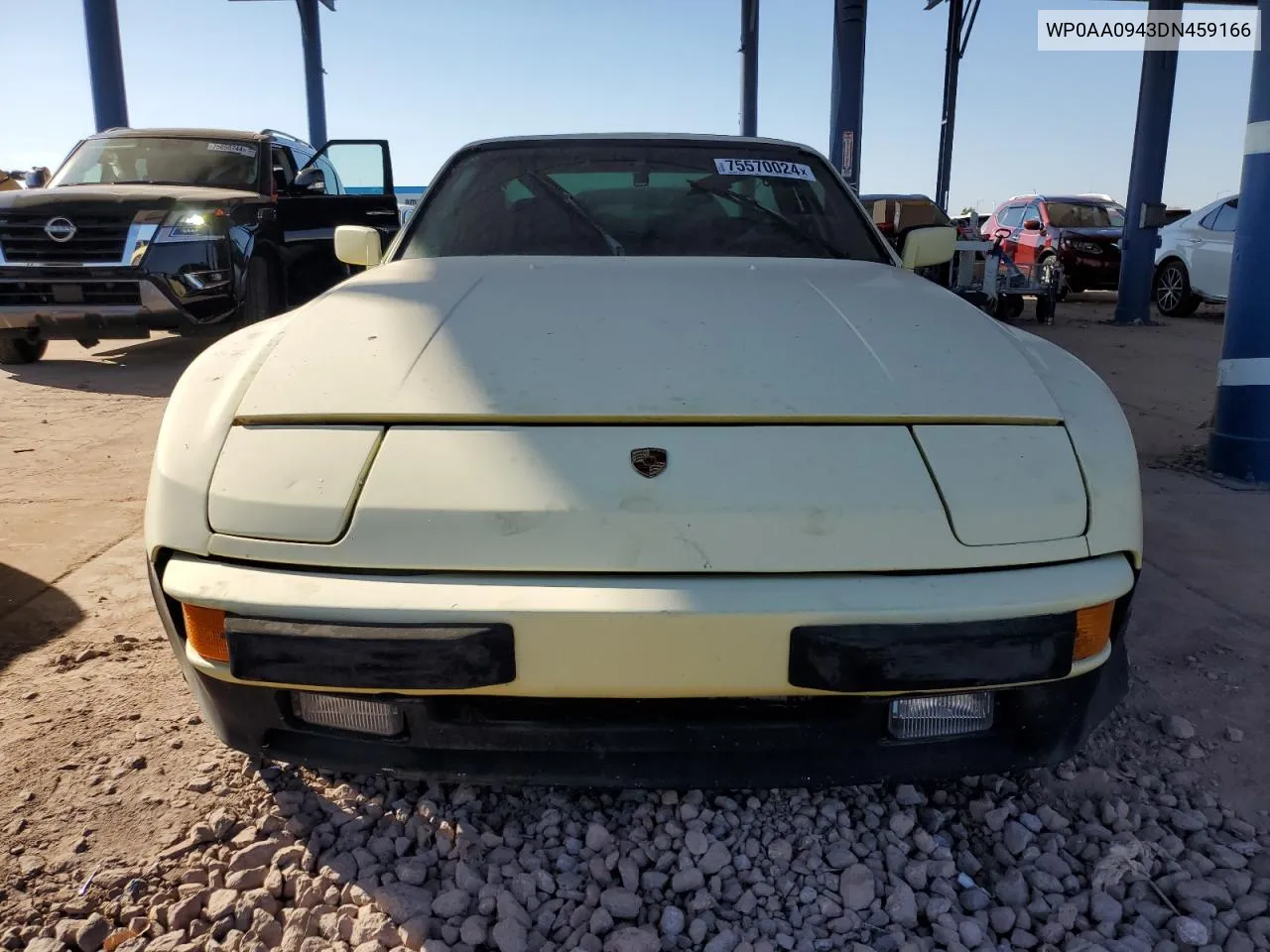 1983 Porsche 944 VIN: WP0AA0943DN459166 Lot: 75570024