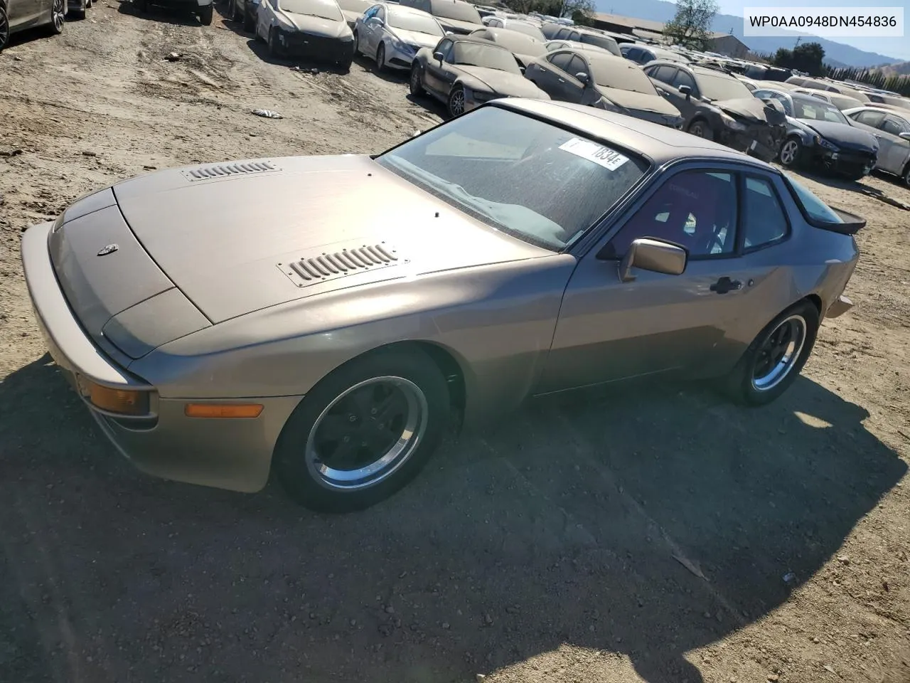 1983 Porsche 944 VIN: WP0AA0948DN454836 Lot: 77174834