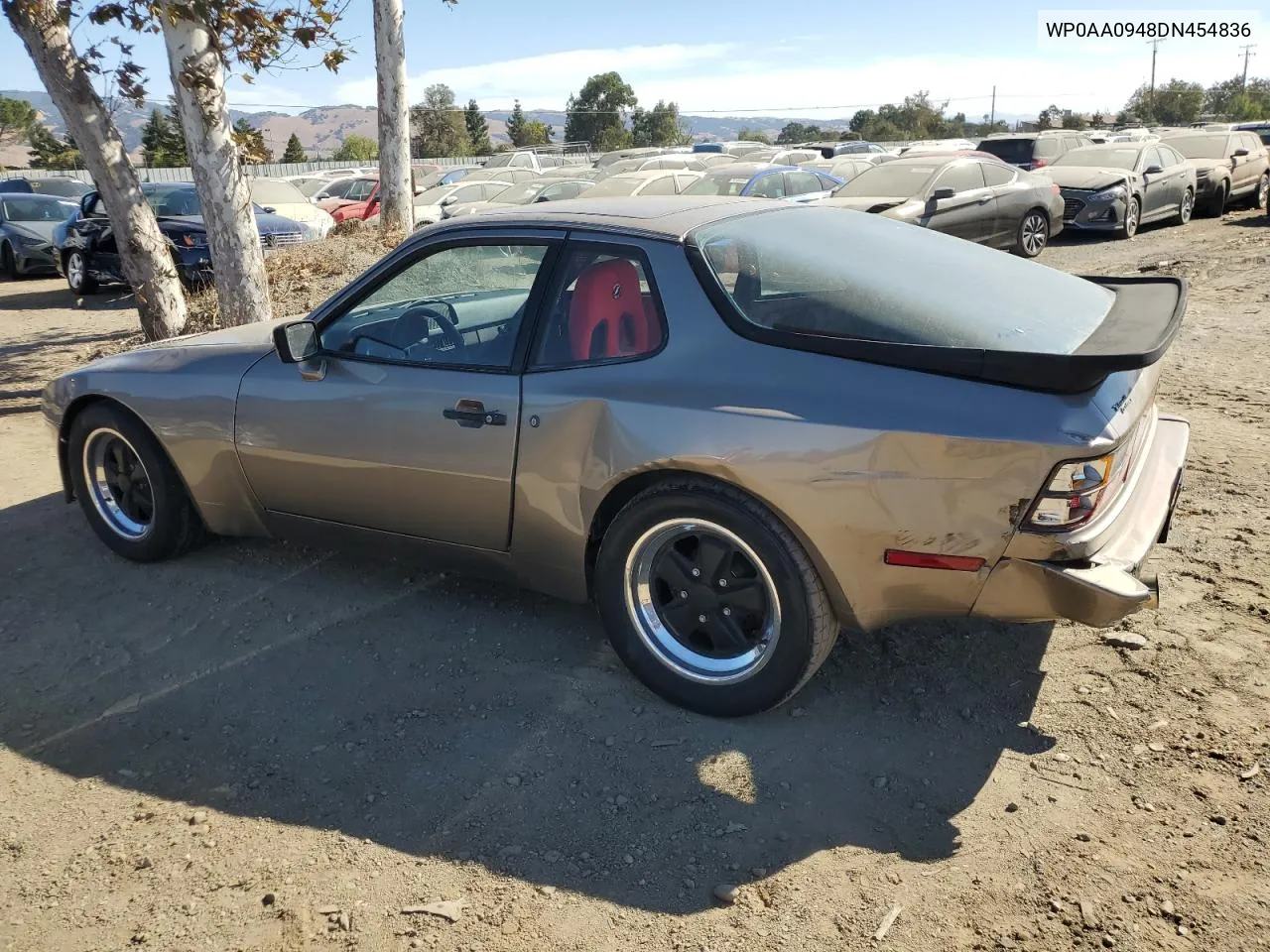 1983 Porsche 944 VIN: WP0AA0948DN454836 Lot: 77174834