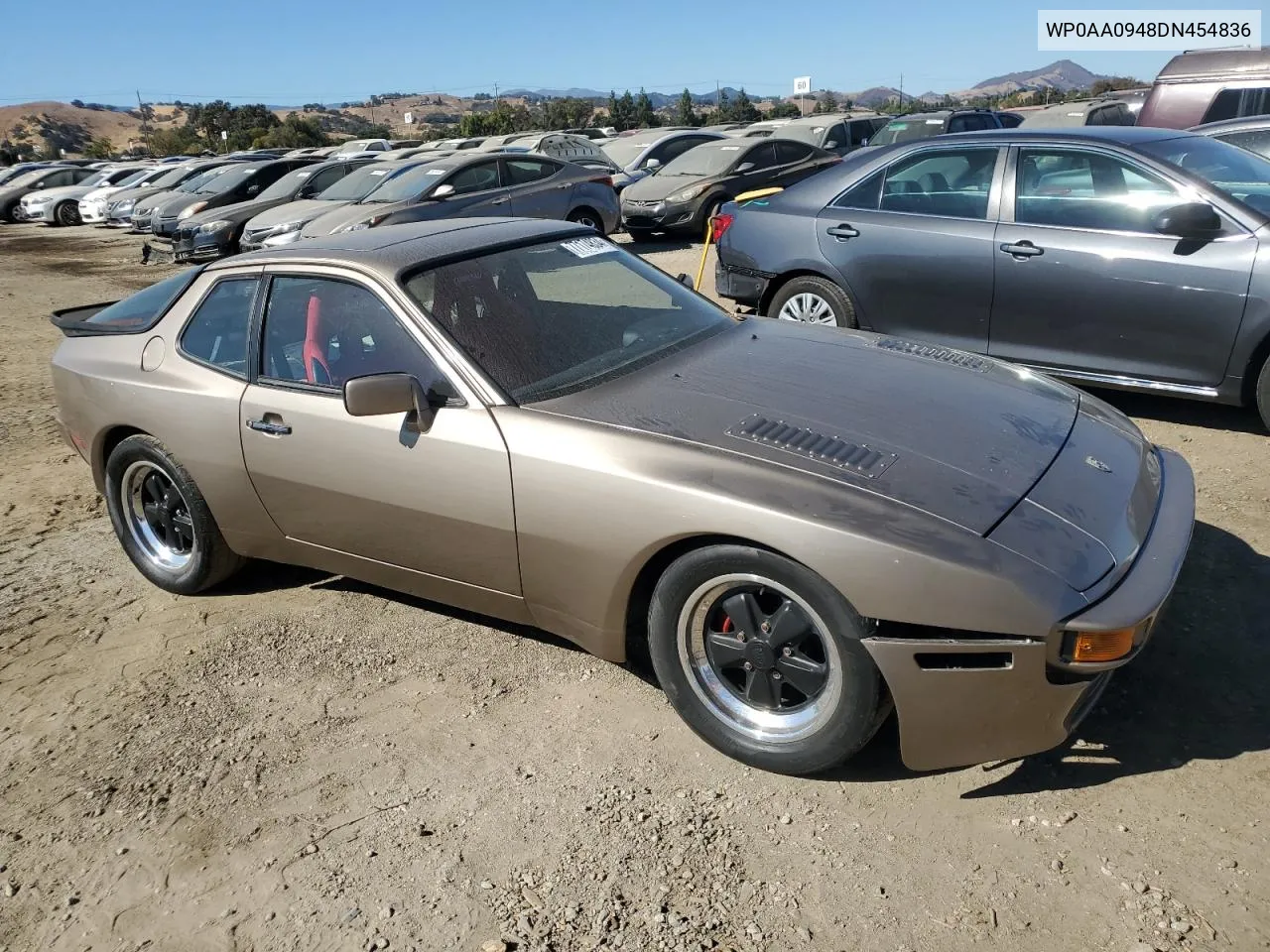 1983 Porsche 944 VIN: WP0AA0948DN454836 Lot: 77174834