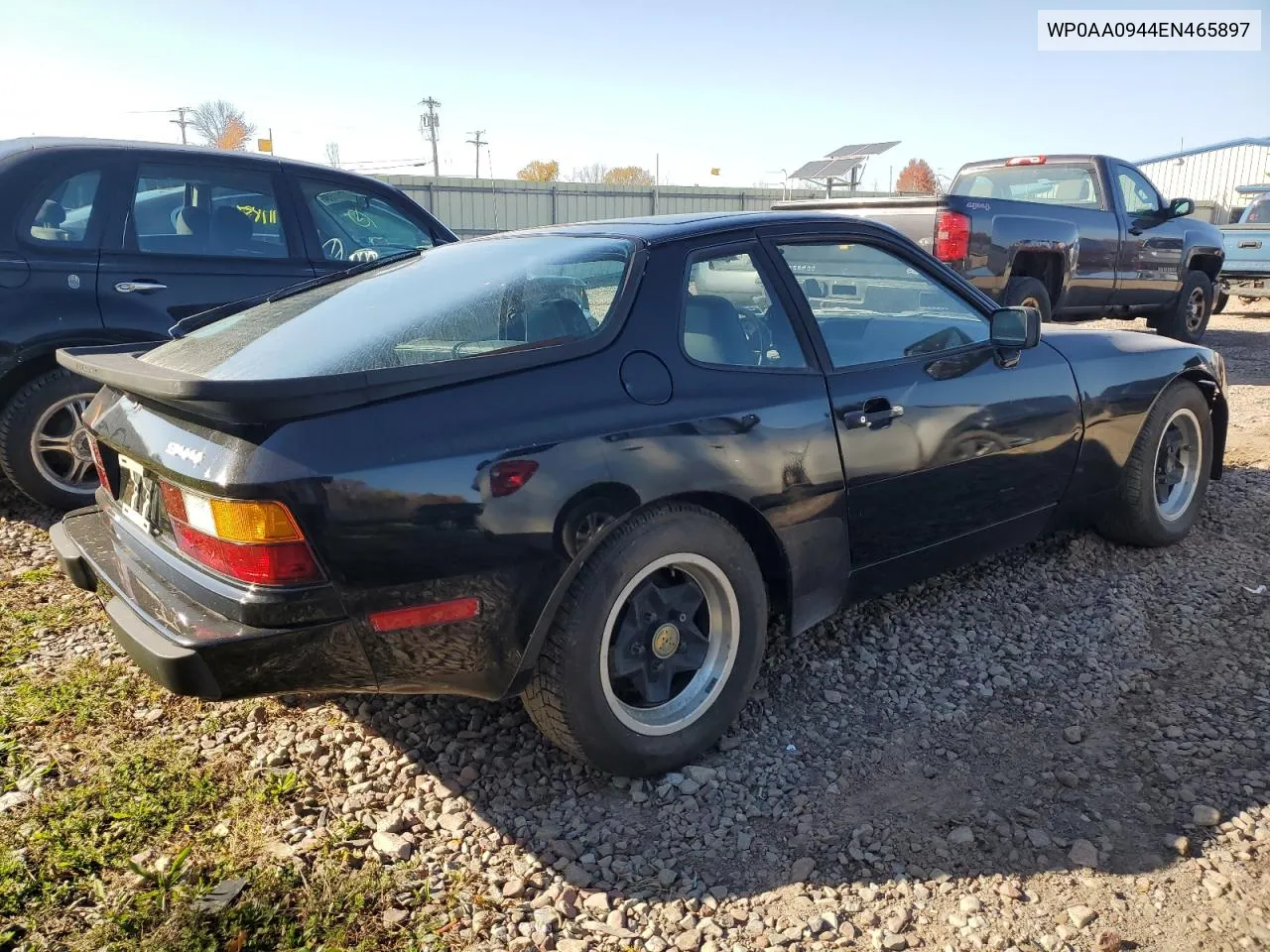 1984 Porsche 944 VIN: WP0AA0944EN465897 Lot: 75639694