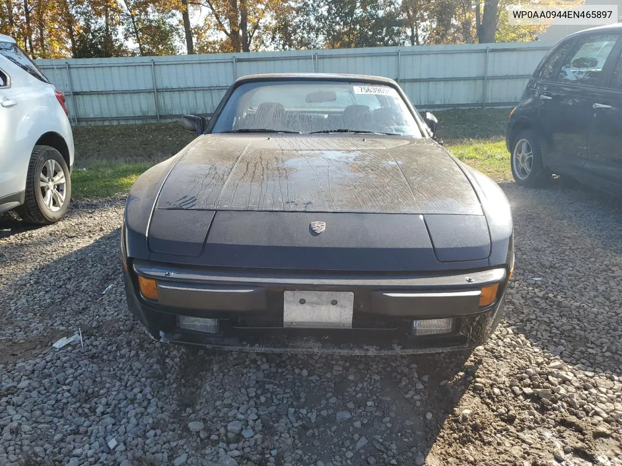 1984 Porsche 944 VIN: WP0AA0944EN465897 Lot: 75639694