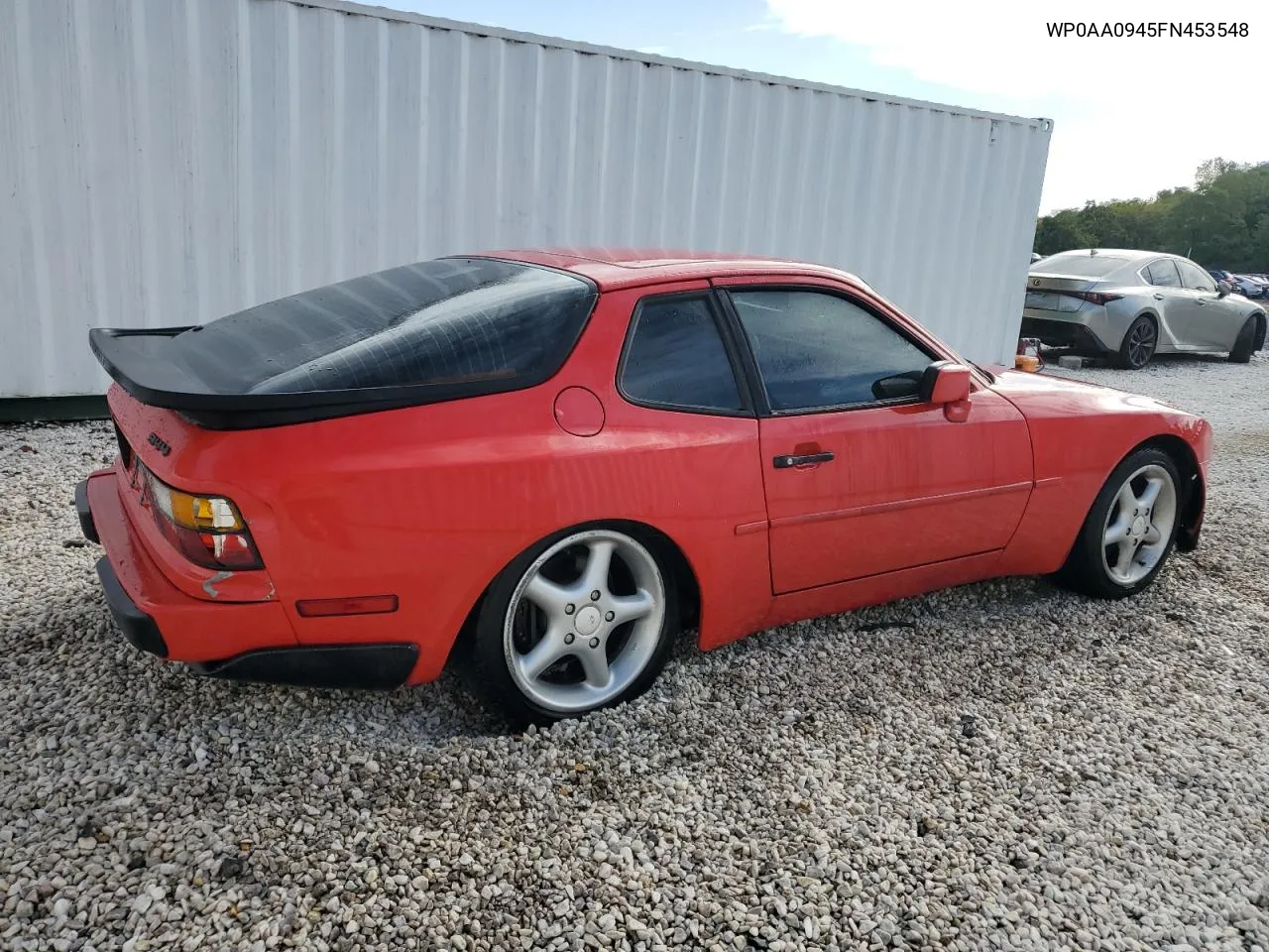 1985 Porsche 944 VIN: WP0AA0945FN453548 Lot: 72069464