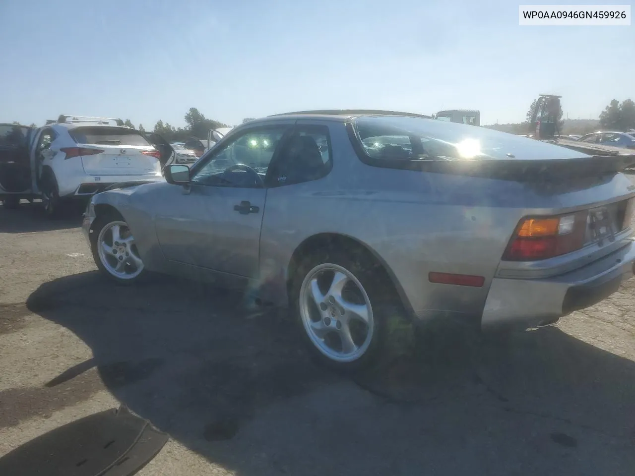 1986 Porsche 944 VIN: WP0AA0946GN459926 Lot: 69287254