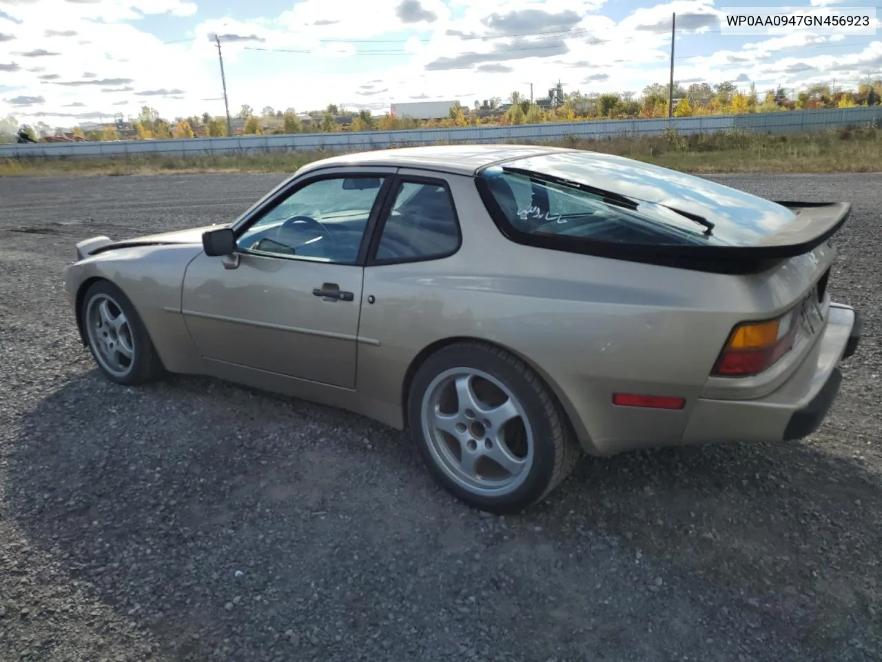 1986 Porsche 944 VIN: WP0AA0947GN456923 Lot: 72137664