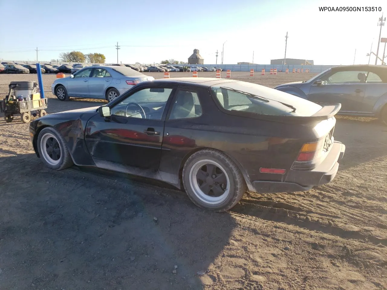 1986 Porsche 944 VIN: WP0AA0950GN153510 Lot: 75878634