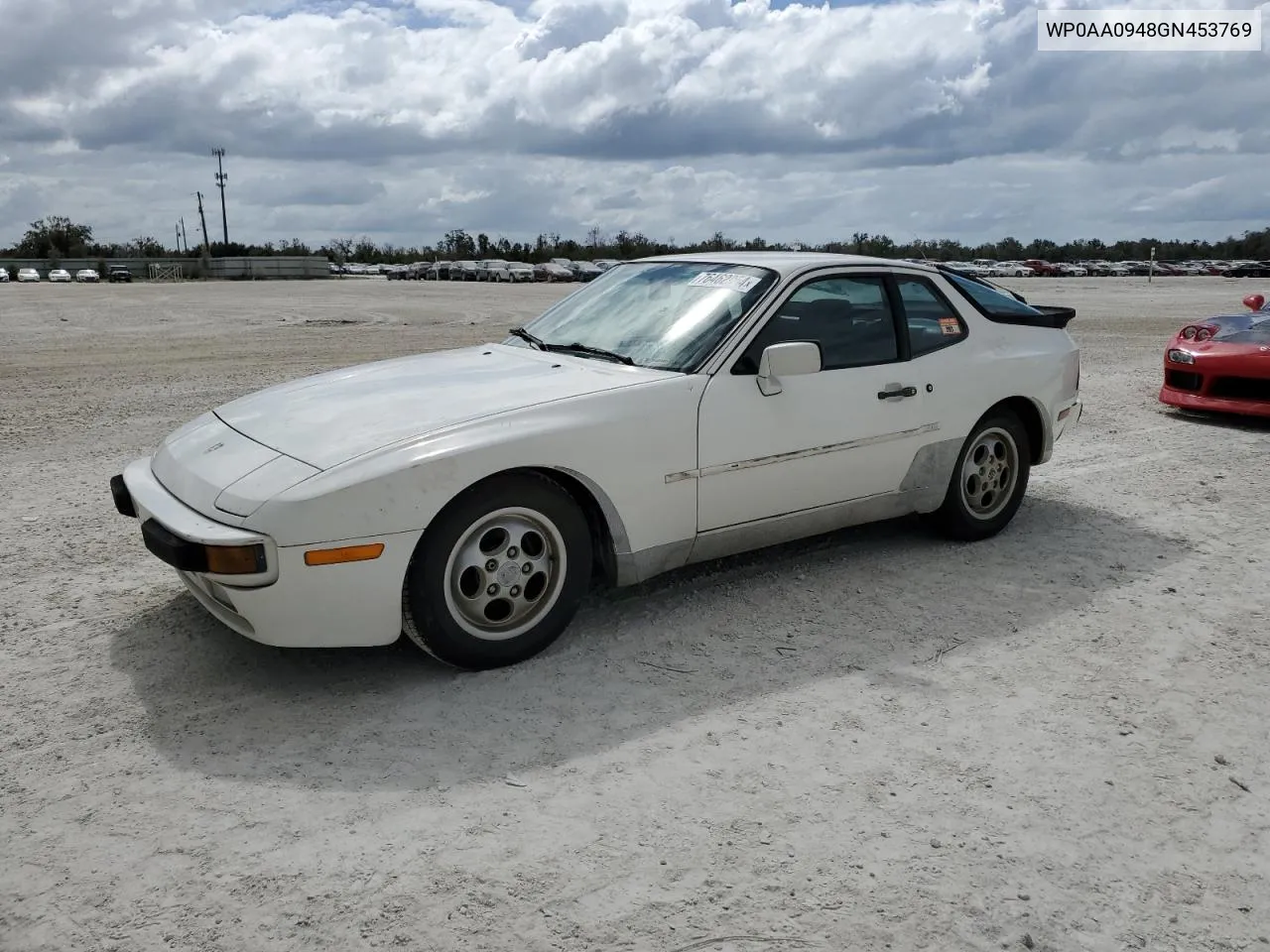 1986 Porsche 944 VIN: WP0AA0948GN453769 Lot: 76462054