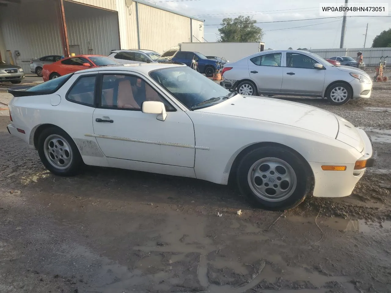 1987 Porsche 944 VIN: WP0AB0948HN473051 Lot: 73666654