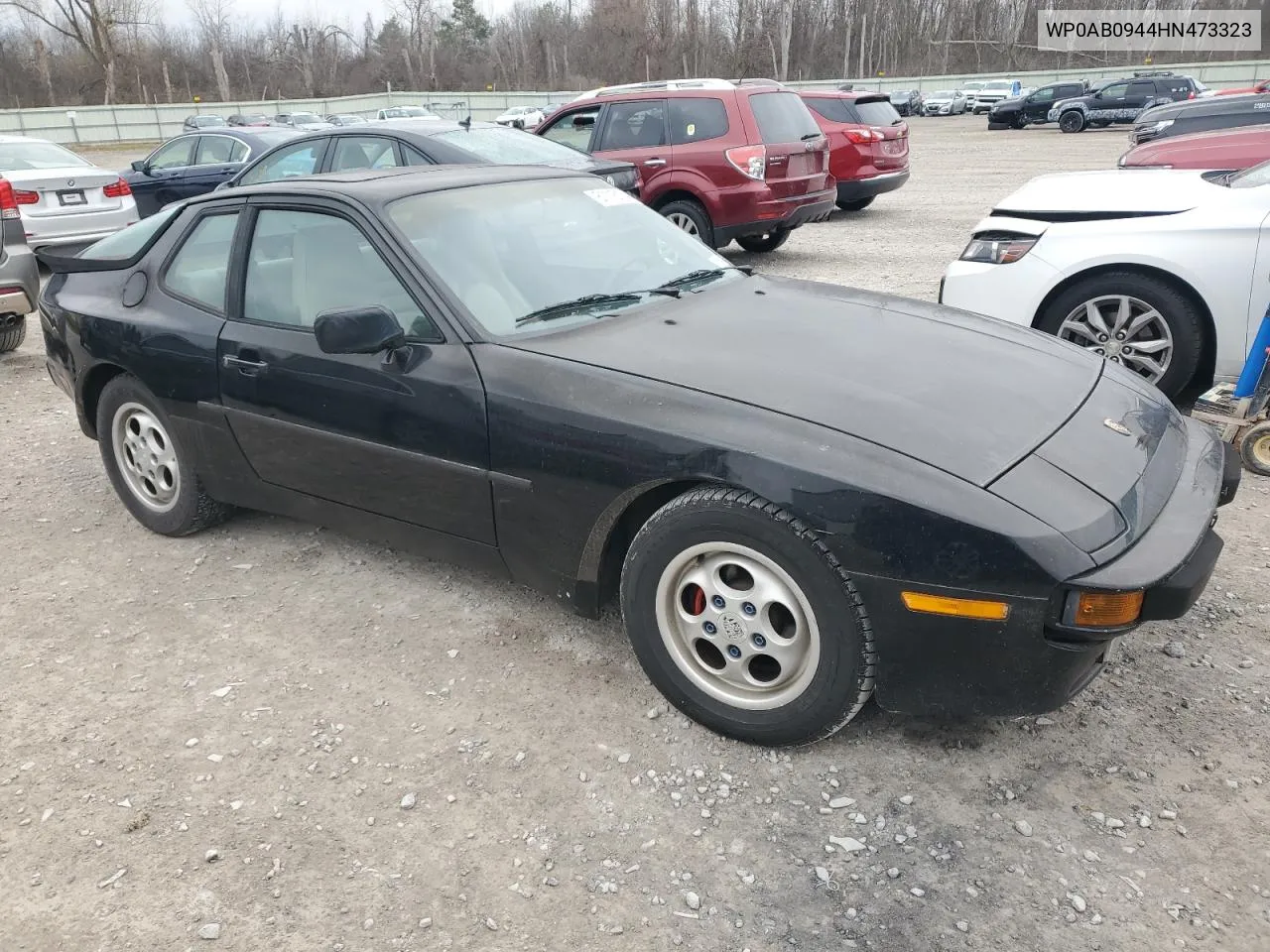 1987 Porsche 944 VIN: WP0AB0944HN473323 Lot: 81116104