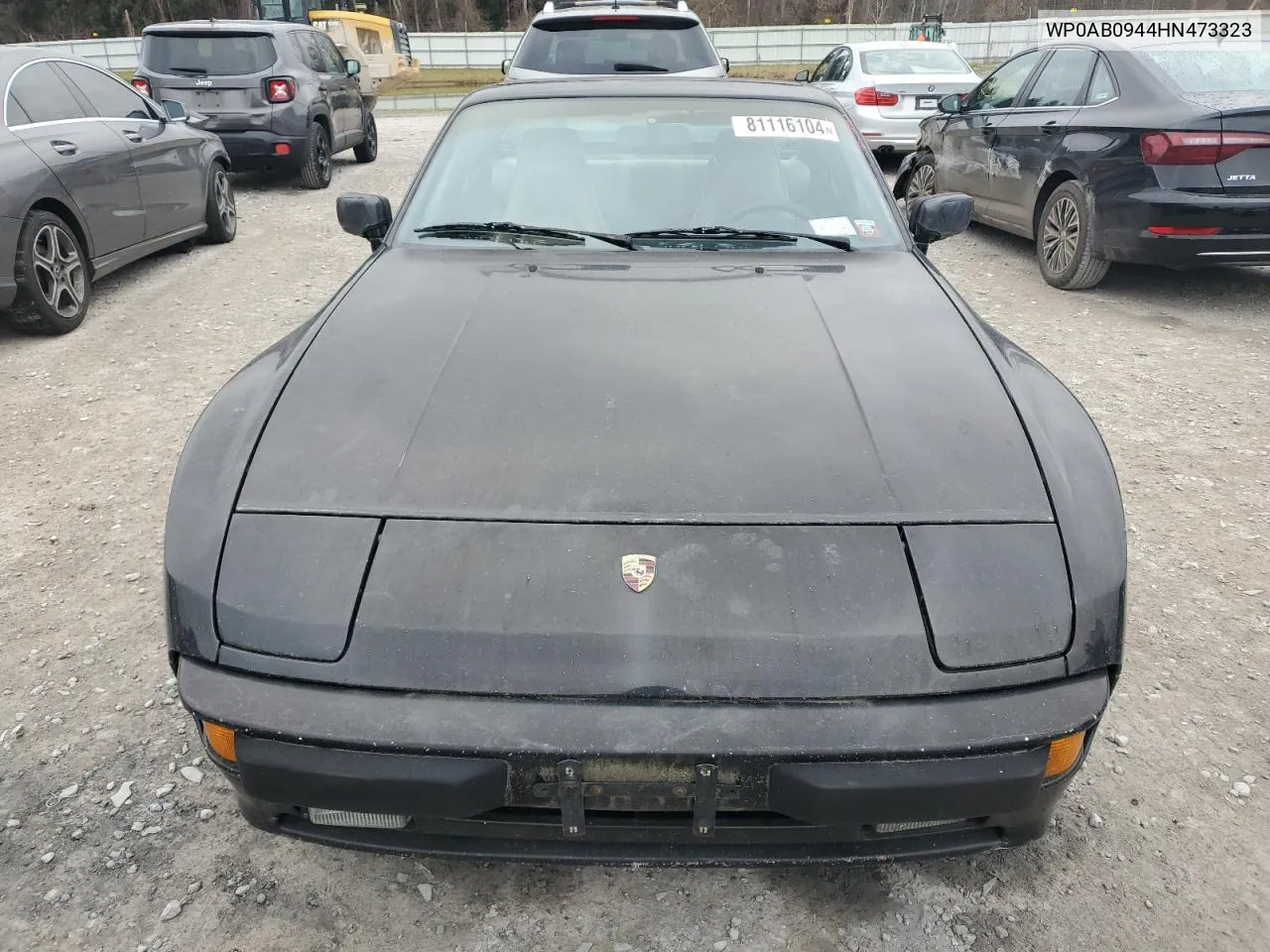 1987 Porsche 944 VIN: WP0AB0944HN473323 Lot: 81116104