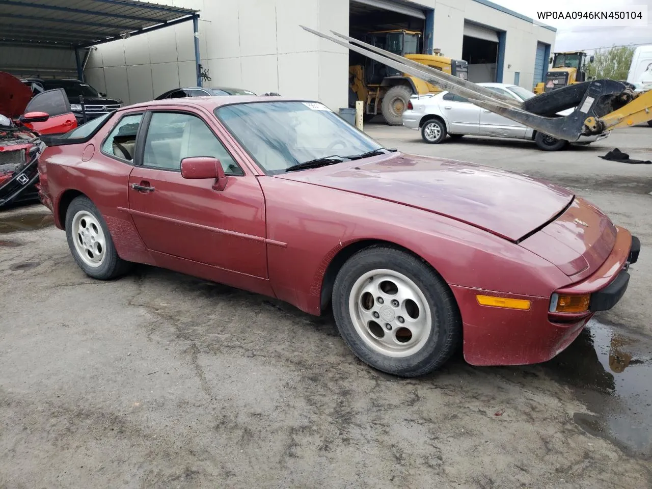 WP0AA0946KN450104 1989 Porsche 944