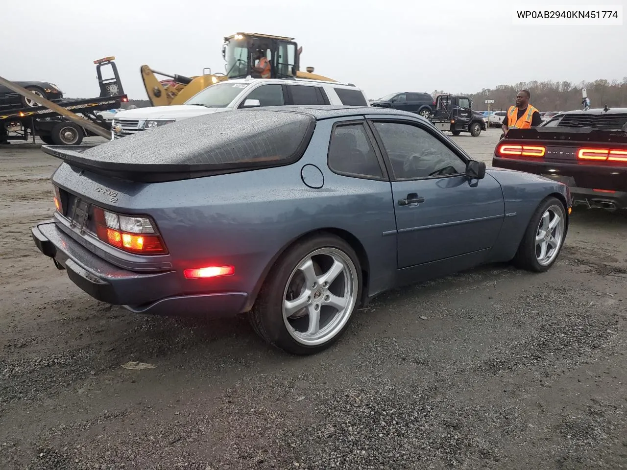 1989 Porsche 944 S VIN: WP0AB2940KN451774 Lot: 79069094