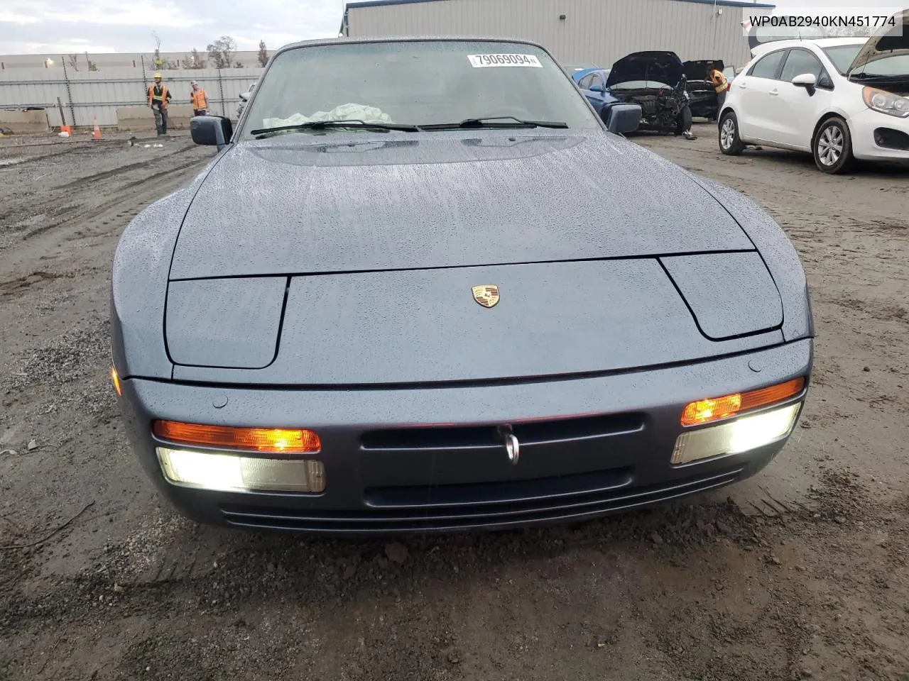 1989 Porsche 944 S VIN: WP0AB2940KN451774 Lot: 79069094