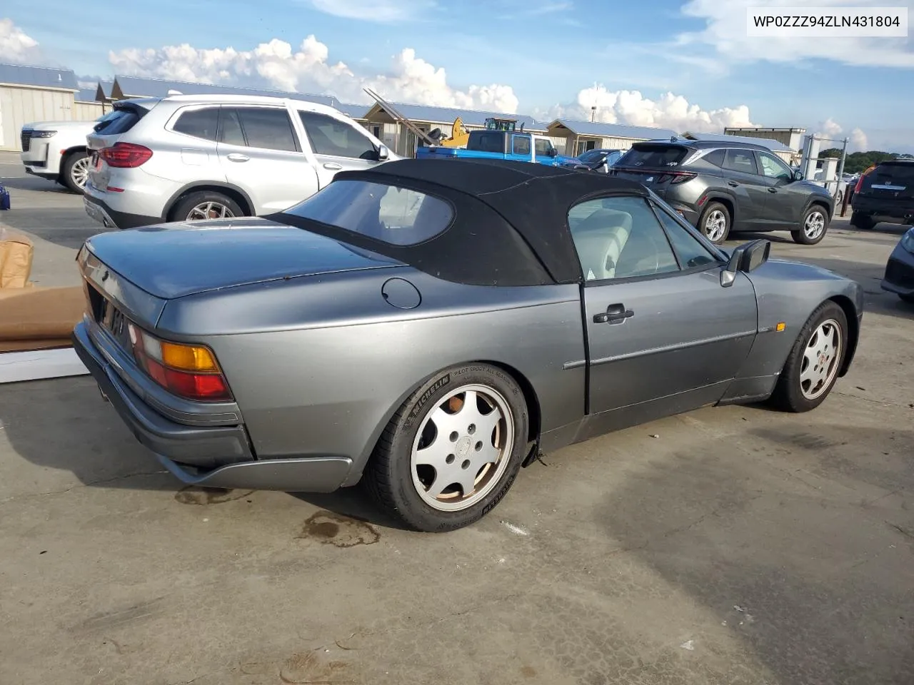 1991 Porsche 944 VIN: WP0ZZZ94ZLN431804 Lot: 73870554