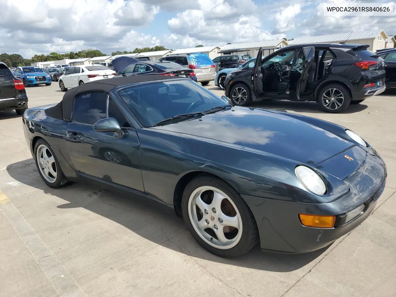 1994 Porsche 968 VIN: WP0CA2961RS840626 Lot: 75213324