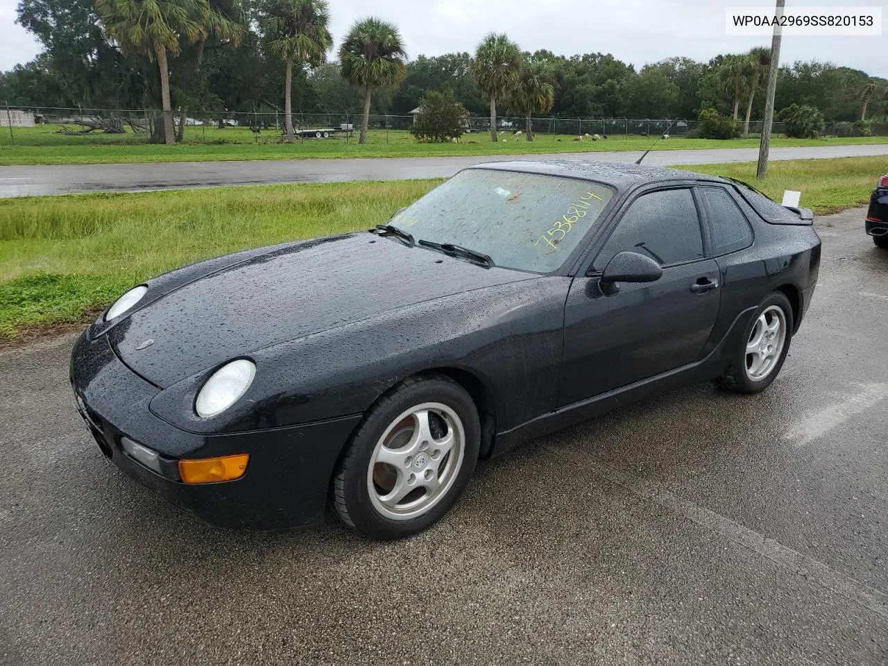 1995 Porsche 968 VIN: WP0AA2969SS820153 Lot: 75368114